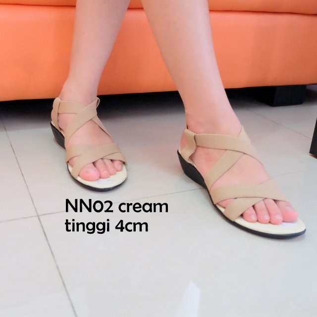 INDOSHOPZ NN02 sandal  tali  nn02 sendal flat tali  karet  