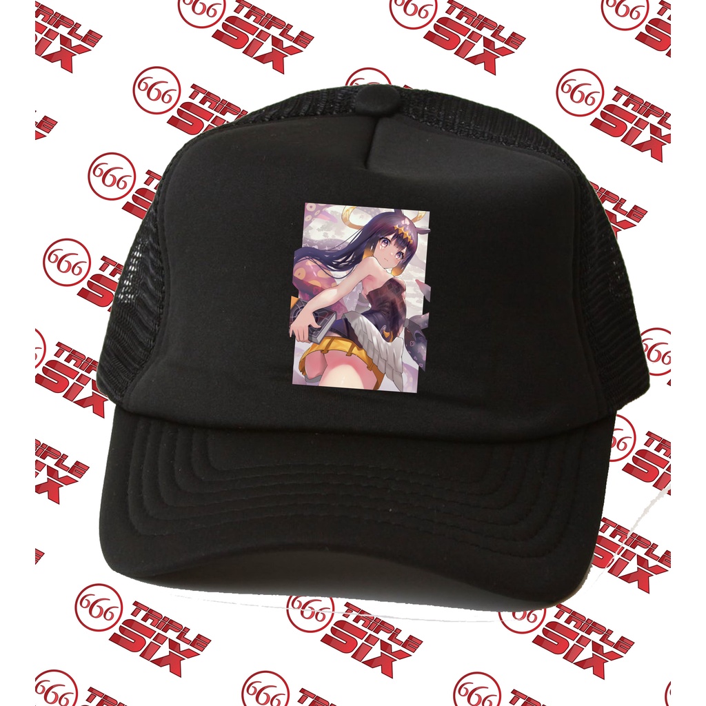 Topi Trucker vTuber Hololive Ninomae Ina nis