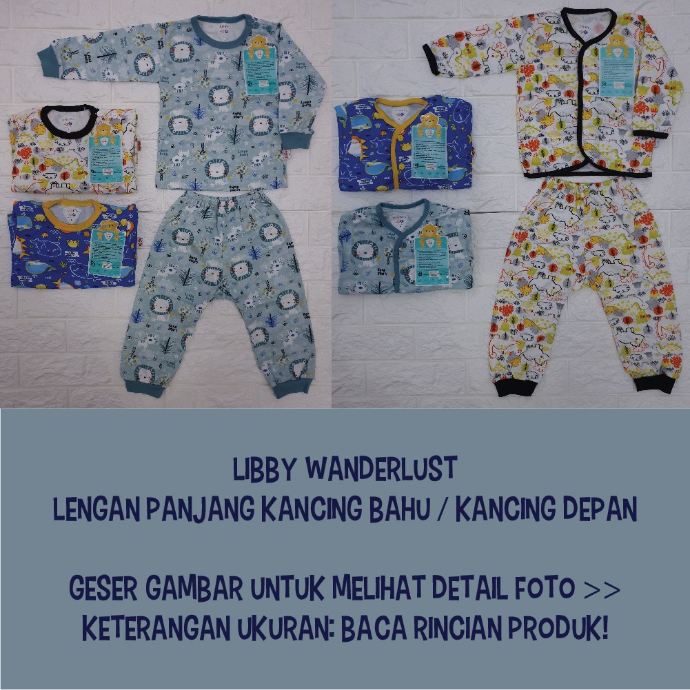 Libby Setelan Panjang (Paket 3 Setelan)