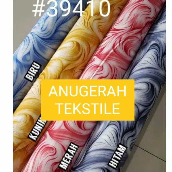 1/2 meteran kain bahan Rayon Viskose Viscose Premium motif salur abstrak#RayonViskose##RAYONPREMIUM#