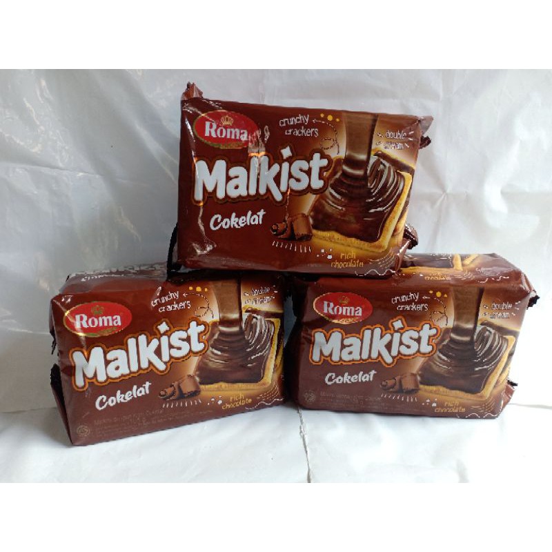 

Roma Malkist Cokelat 135gr