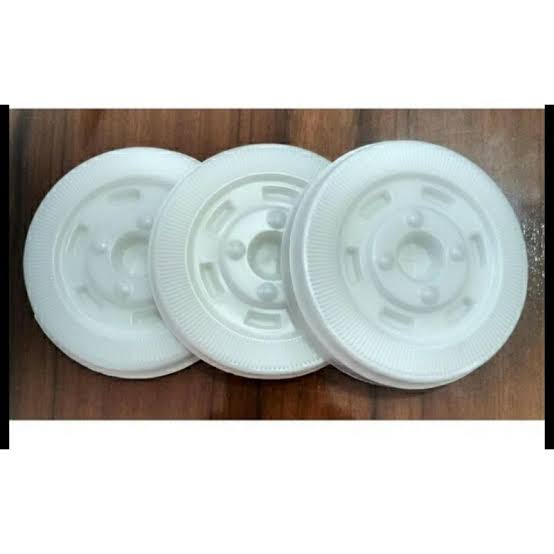 TUTUP GELAS POP ICE DATAR/TUTUP GELAS PLASTIK SEKALI PAKAI