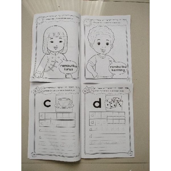 buku ayo belajar menulis 1&amp;2 (19x27cm)