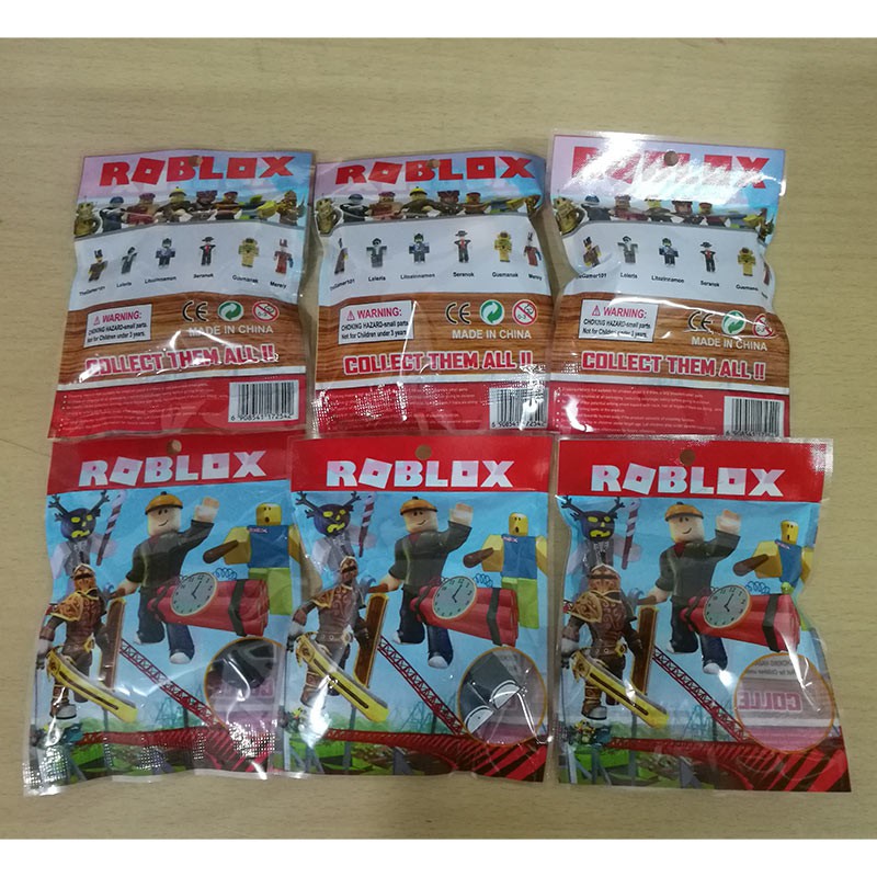6pcs Set 2018 Roblox Game Figure 7cm Pvc Roblox Boys Oyuncak Game Figuras Toys Shopee Indonesia - roblox toys indonesia