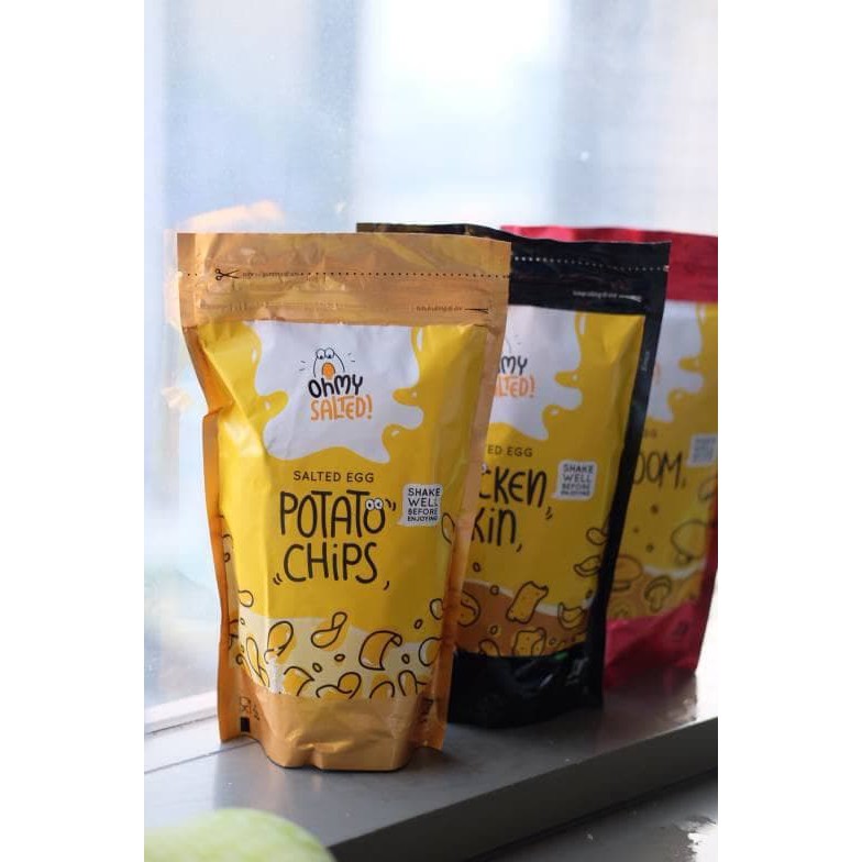 

Paket 1 Chicken Skin- 1 Potato dan 1 Mushroom dari OhMySalted!!