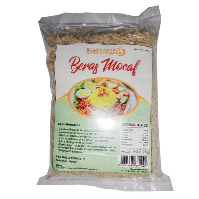 

Beras Analog Mocaf 500gram - Makanan Sehat BERGARANSI Kode 259