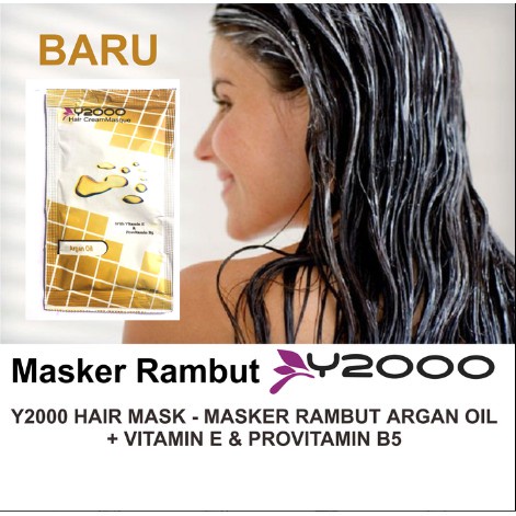 Y-2000 Cream Perawatan Rambut Masque Argan 40 gr