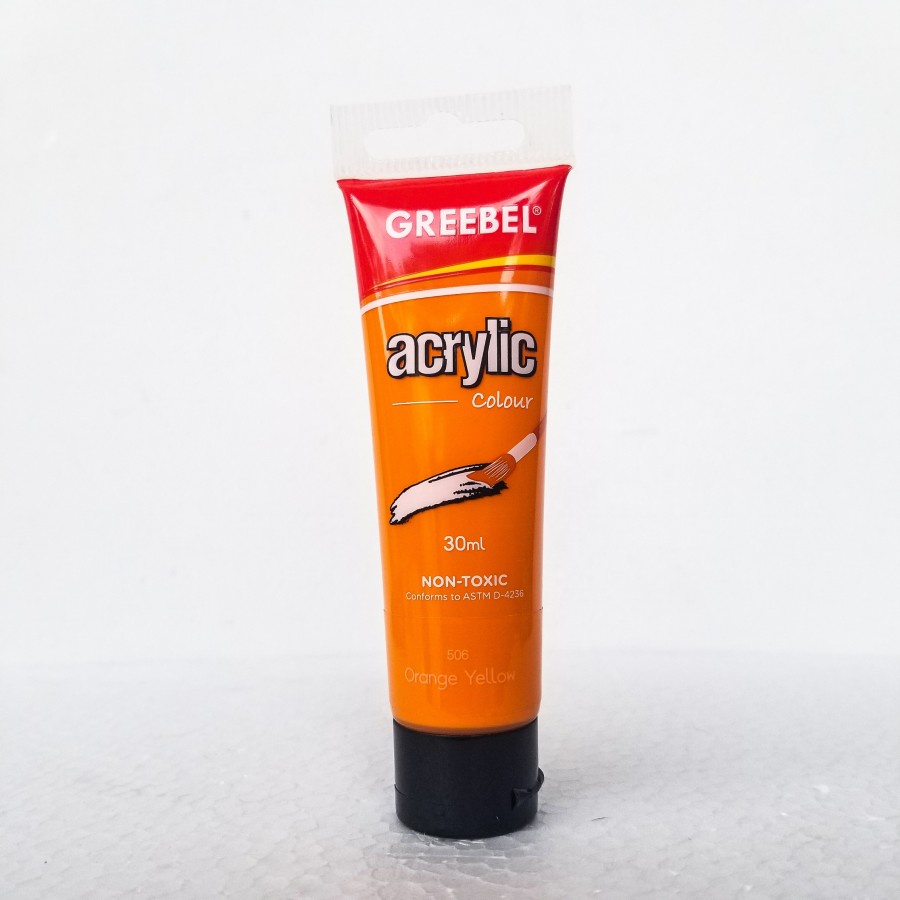 

Cat Akrilik Greebel 30ml / Greebel Acrylic Paint / Acrylic Colour - Orange Yellow