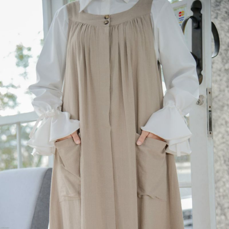 RARA OVERALL DRESS TIDAK TERMASUK INNER/INNER TERPISAH