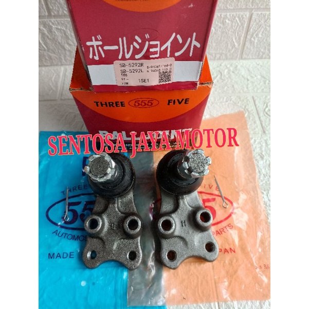 BALL JOINT BAWAH LOW ISUZU PANTHER 2.3 2.5 -C223 C225 TBR52 TBR54 555 JAPAN SB-5292 HARGA 1SET KANAN KIRI
