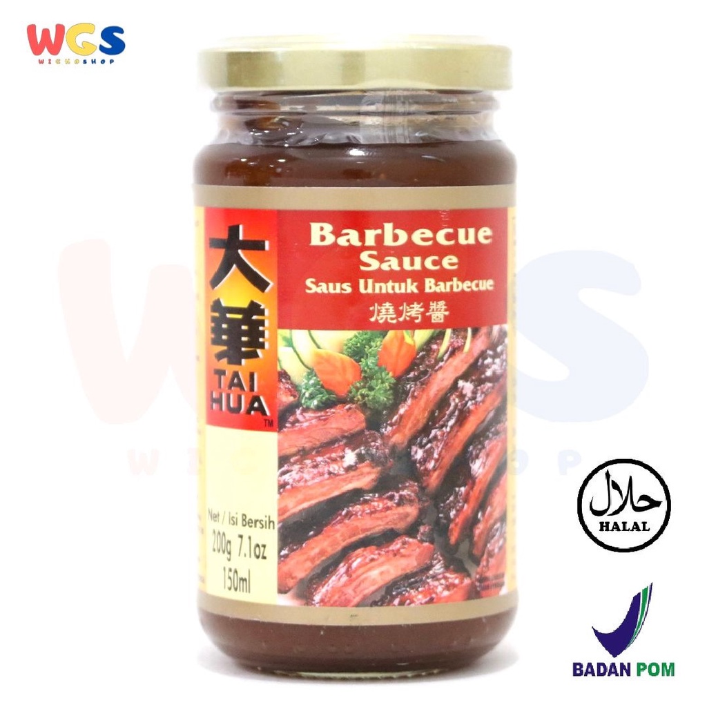 Tai Hua Barbeque Sauce 200 gr - Bumbu Saus Barbeque