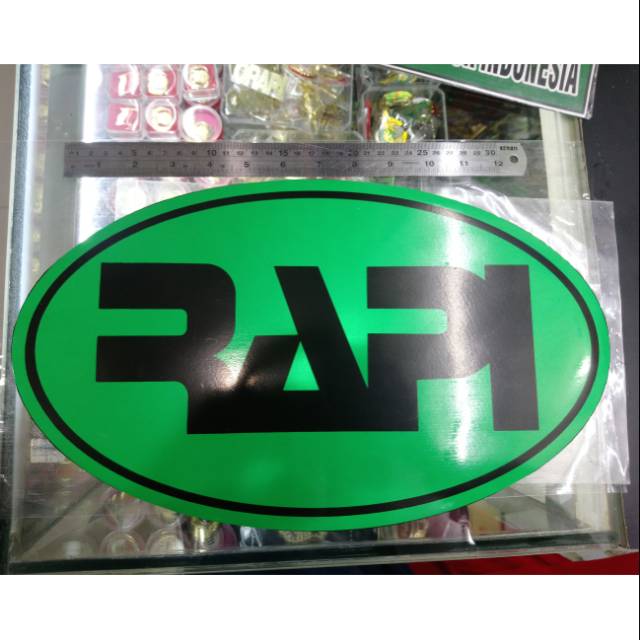 

STIKER MAGNET RAPI OVAL