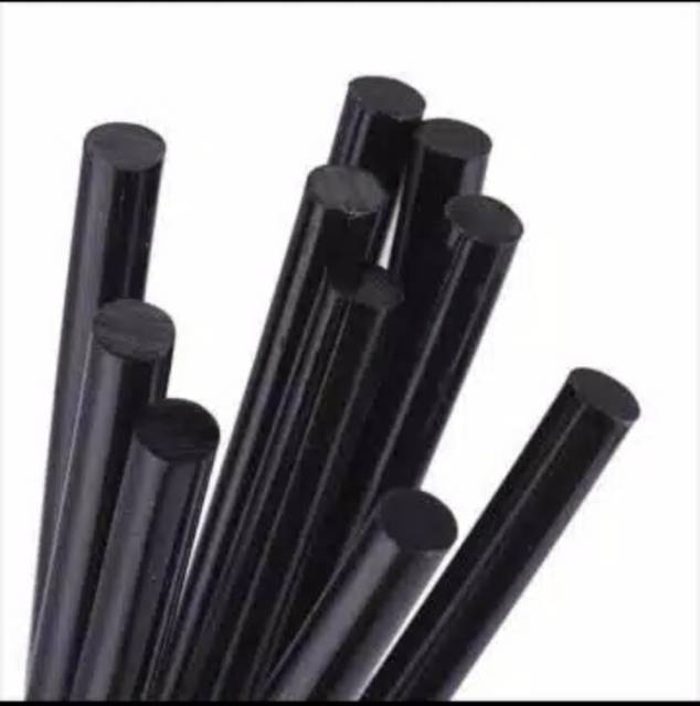 LEM BAKAR Besar WARNA HITAM 20 cm x 10 mm/ GLUE GUN STICK