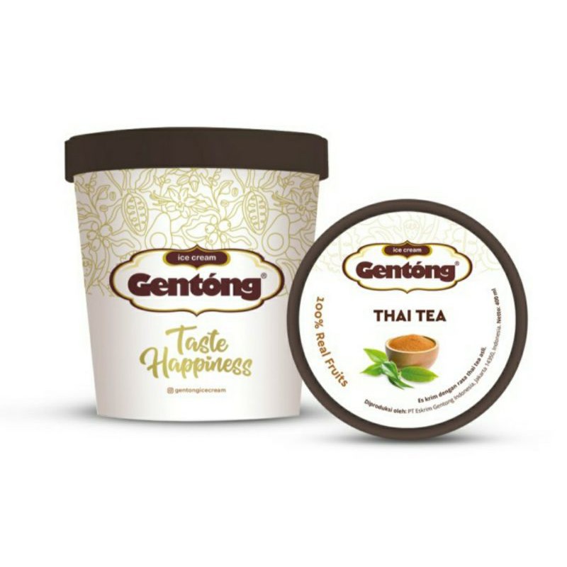 

Thai Tea Ice Cream Large Cup (400 ml)