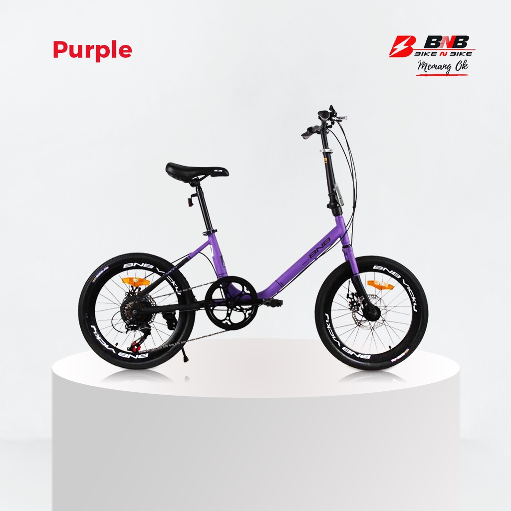 Bike N Bike - Sepeda Minion BNB Vicky Ukuran 20 Inch-5