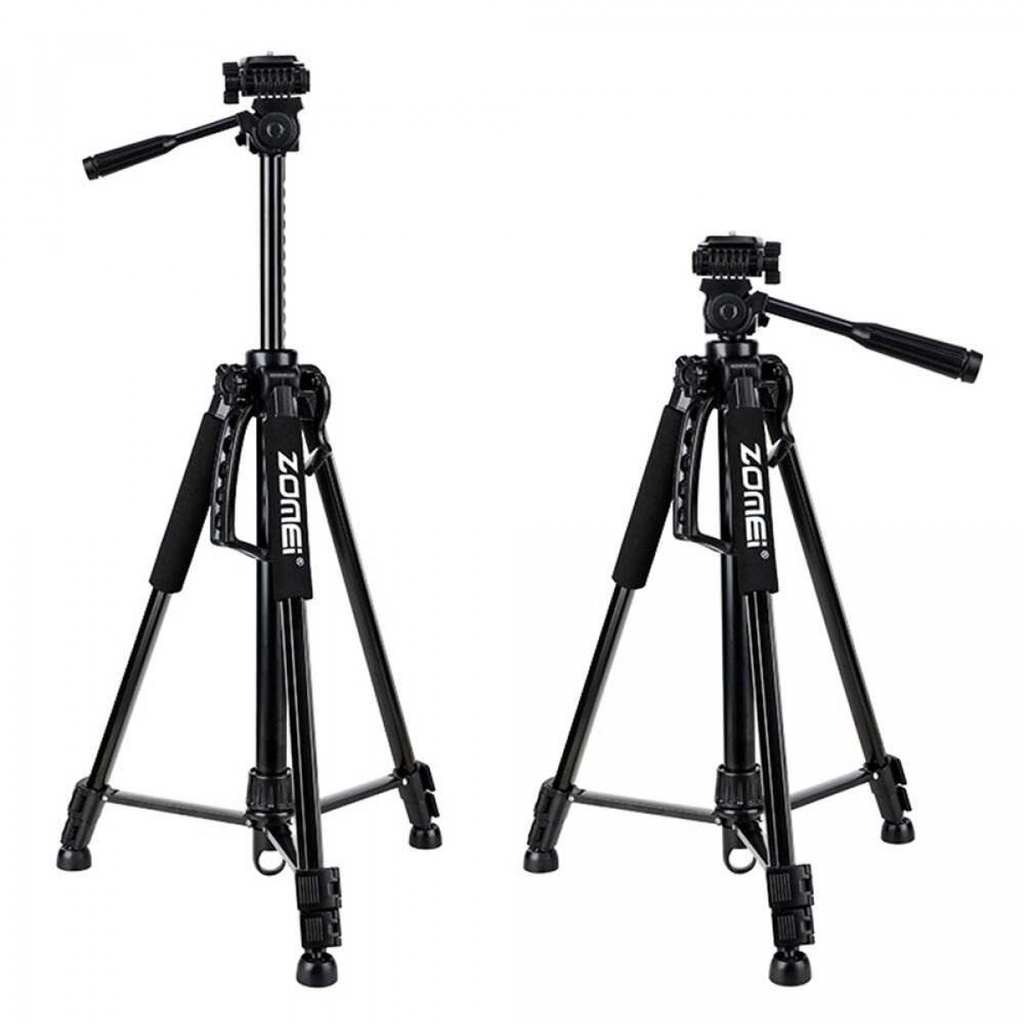 Tripod Kamera Professional DSLR Mirrorless Pan Head 3 Way 148cm