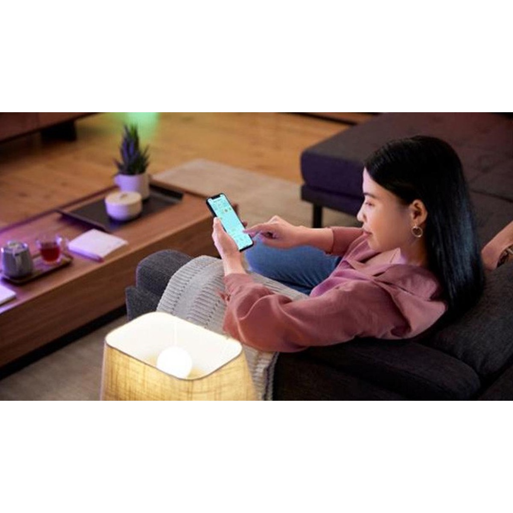 Philips Lampu Smart Wifi LED Multipack 8W - Tunable Color 16 Juta (Warna) Lampur Smart Home WIZ Paket 2 Lampu