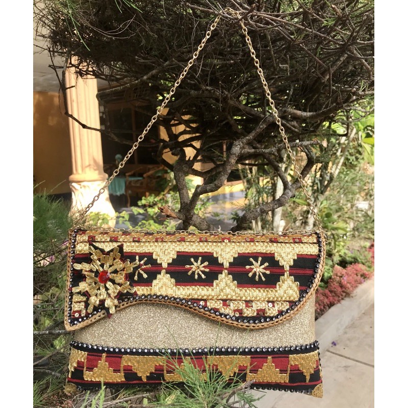 TAS WANITA / CLUTH WANITA/ TAS PESTA/ CLUTH TAPIS/ TAS TAPIS LAMPUNG 08