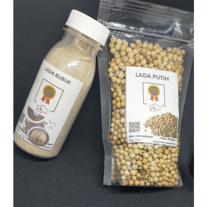 

merica bubuk merica utuh / lada bubuk / lada premium pedas / lada original tanpa campuran 50 gram