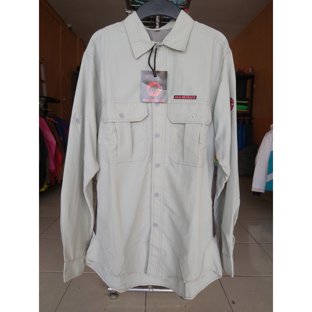 KEMEJA LENGAN PANJANG OUTDOOR MAMMUT*