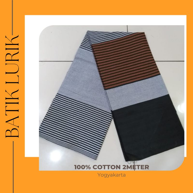 kain lurik tenun motif modern
