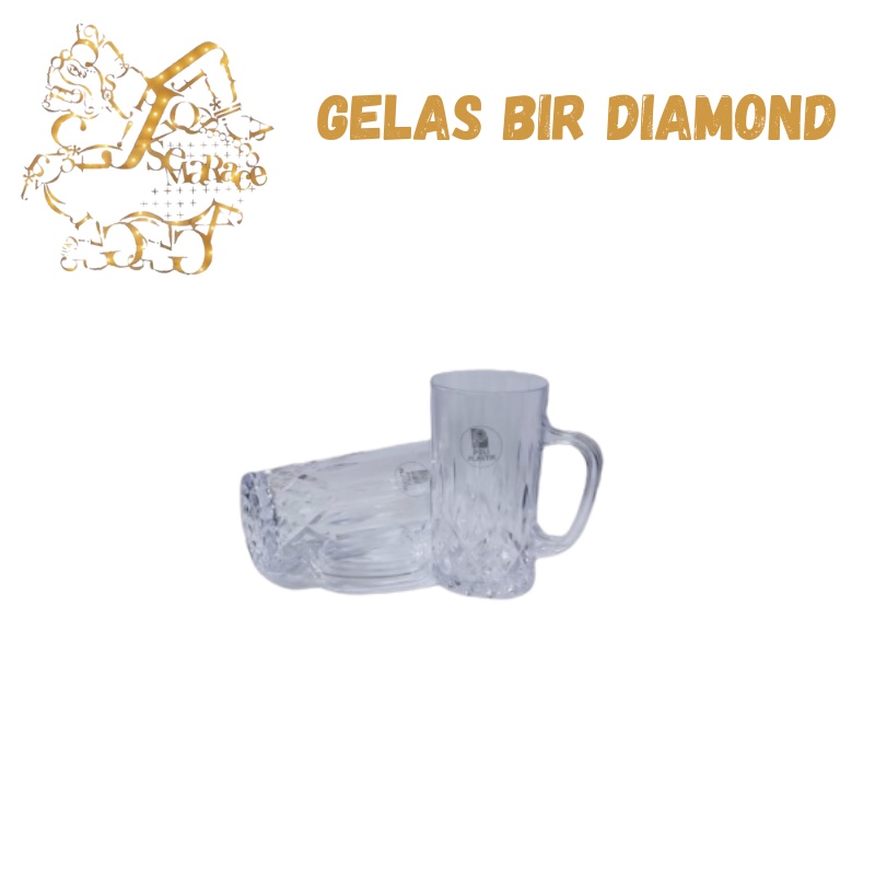 GELAS BIR DIAMOND