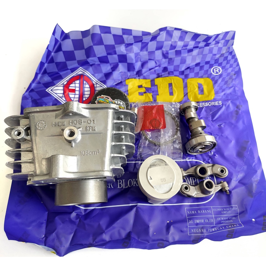 Paket bore up supra fit fit new supra x 110 win grand piston 55 mm