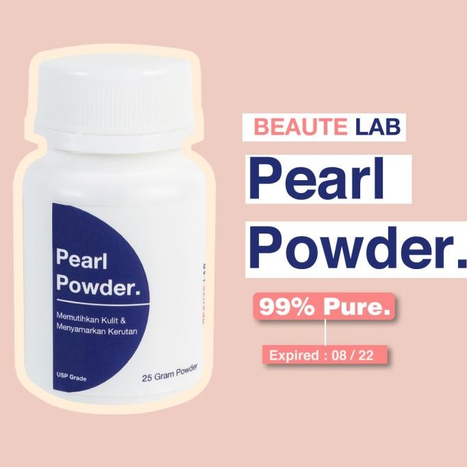 

SUPER SALE Pure Pearl Powder 25 Gram - Memutihkan Kulit & Menyamarkan Kerutan