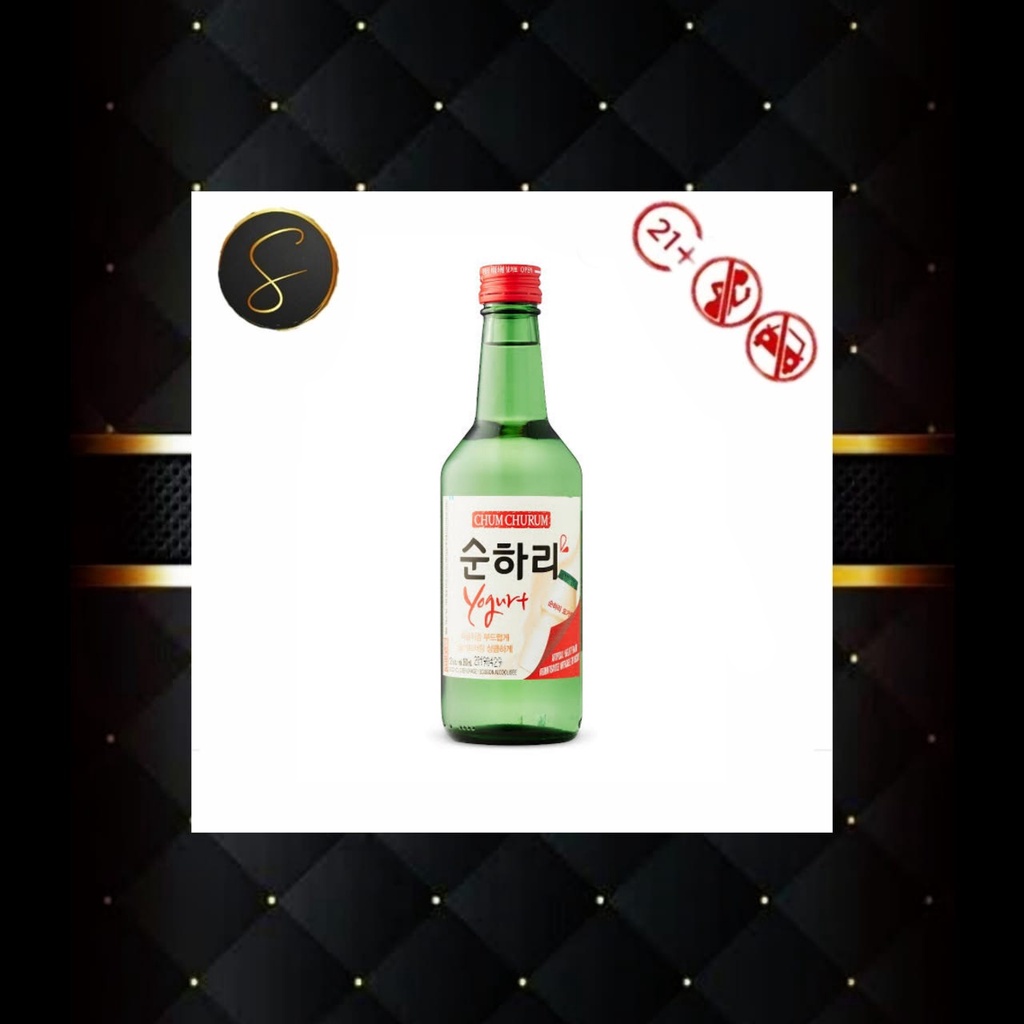 SOJU CHUM CHURUM / CHUMCHURUM YOGURT 360 ML