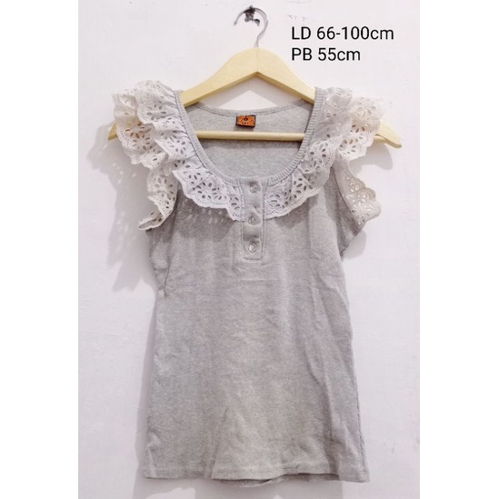 rajut renda atasan preloved