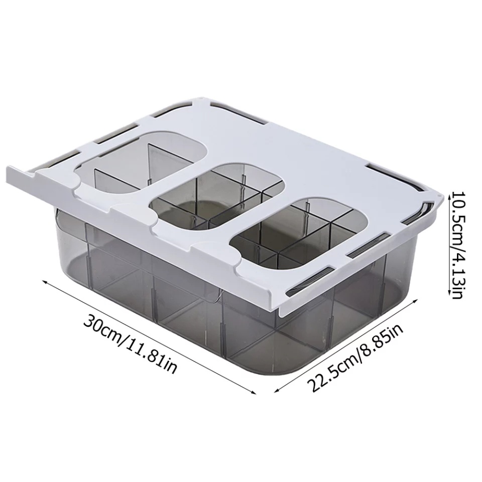 Laci Penyimpanan Multi Kompartmen / Storage /Laci Penyimpanan Bawah Lemari Storage Kaos Kaki  Pakaian Dalam