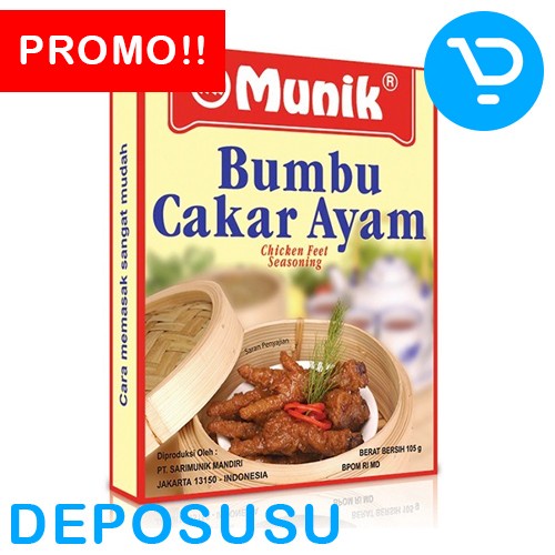 

MUNIK Bumbu CAKAR AYAM 105 gr