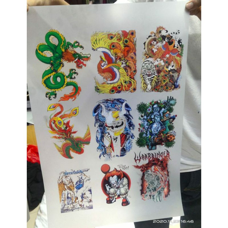 

Pet Film DTF A3 isi 10 lembar Premium Untuk Print DTF PSD