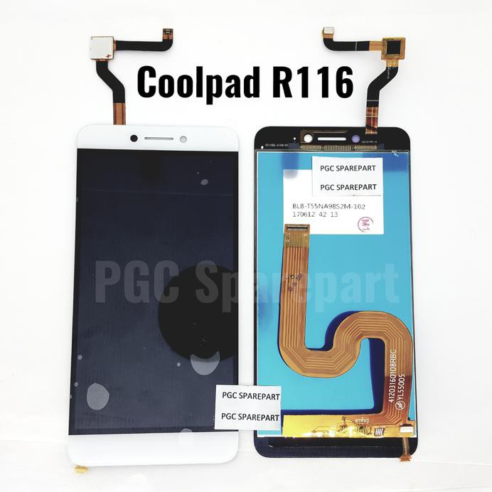 Lcd Touchscreen Fullset Original Oem Coolpad R116 Cool Dual - Cool Pad - Hitam F2B4