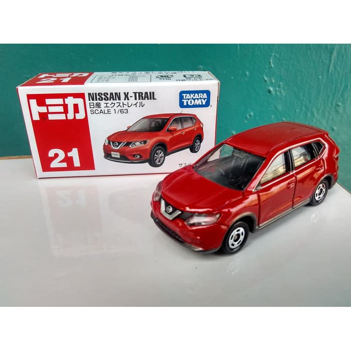 Jual Tomica No 21 Nissan X-Trail merah 