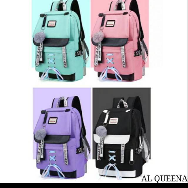 Tas Sekolah Anak Laki Laki / Ransel Sekolah Korea / Tas Ransel Sekolah Anak
