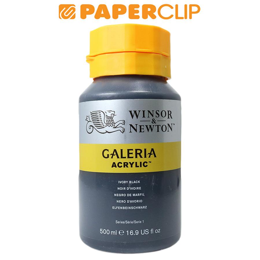 

CAT ACRYLIC WINSOR & NEWTON GALERIA 500ML 2150331GAC IVORY BLACK
