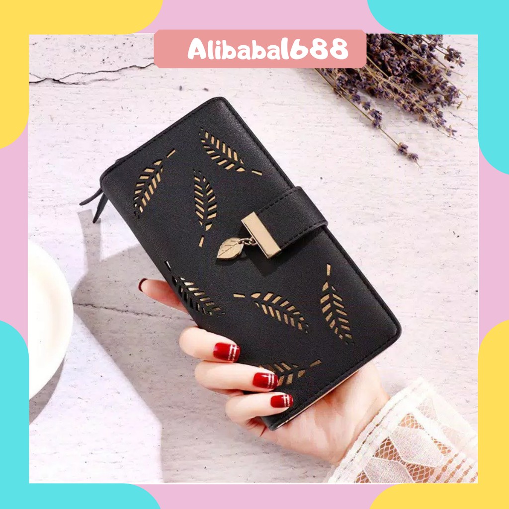 *ALIBABA1688*COD Dompet Wanita MH122 Dompet Panjang Wanita dompet murah real pict