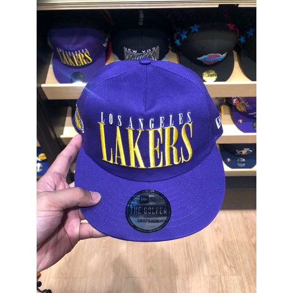 New Era Los Angeles Lakers The Golfer Snapback