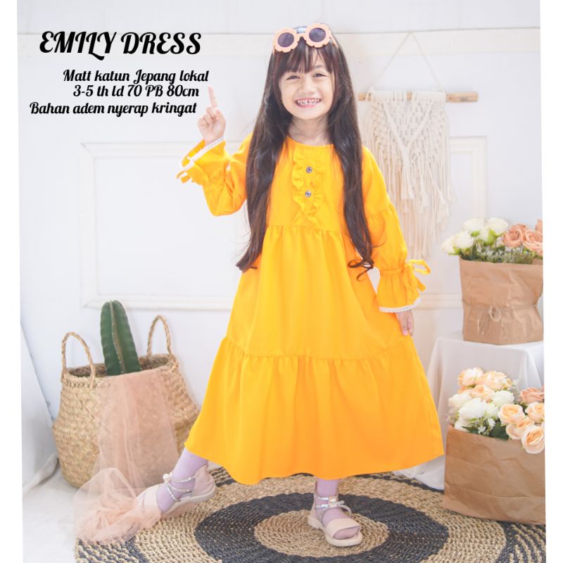 Gamis anak best seller catton toyobo ootd(gamis saja)