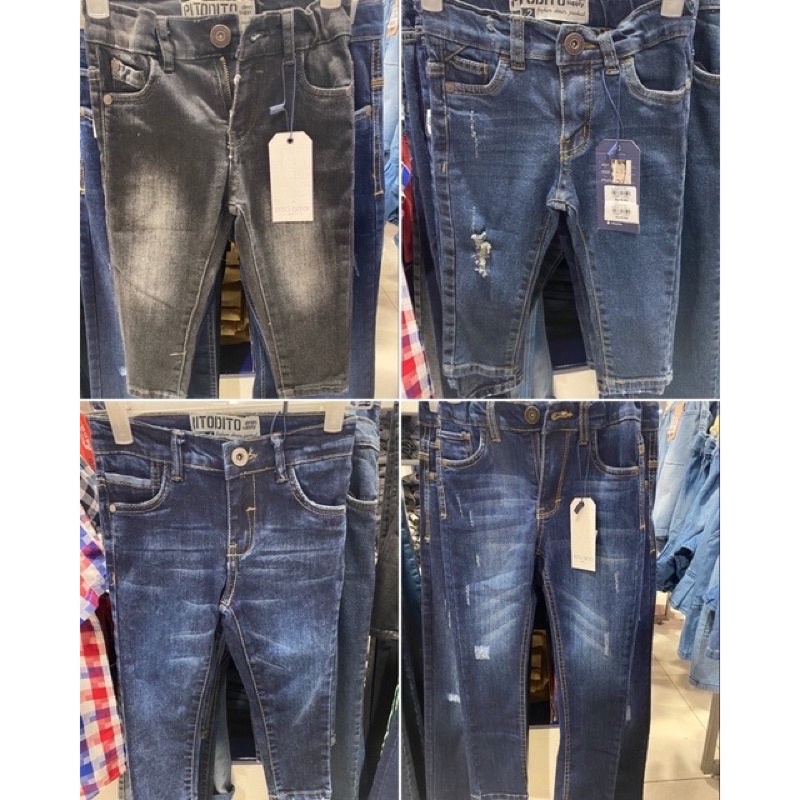 Celana jeans panjang anak laki-laki PITO DITO original (1-14tahun)