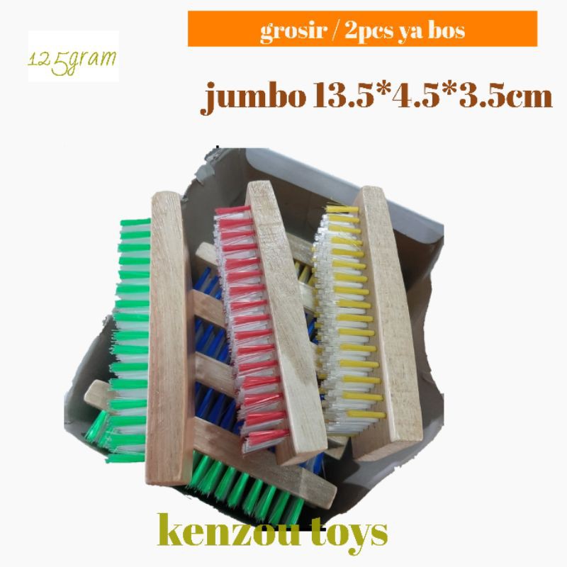 sikat kayu jumbo