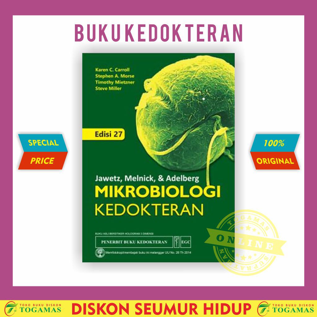 BUKU KEDOKTERAN MIKROBIOLOGI KEDOKTERAN ED. 27