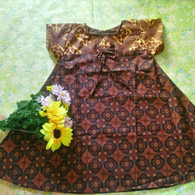 dress batik , dres balita , dress anak perempuan, dress lokal katun murah