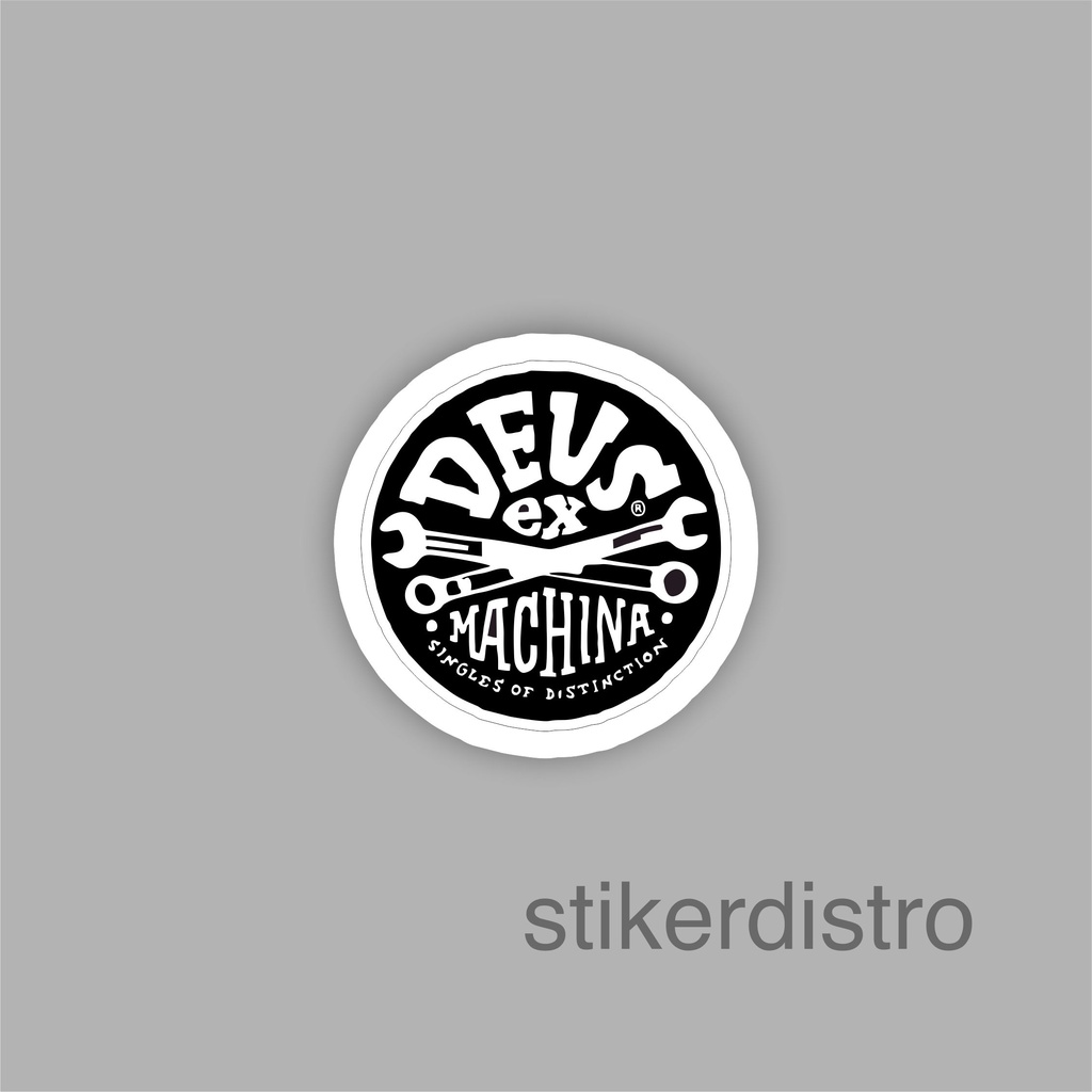 

Stiker Sticker Deus Bulat Black Case Phone Logo Brand Skate Surf Band Aesthetic Termurah Pop Art Clothing Basic Daily Tumblr Laptop HP Casing Striping Tempel Label Merk Dinding Graftac Vinyl High Quality decal