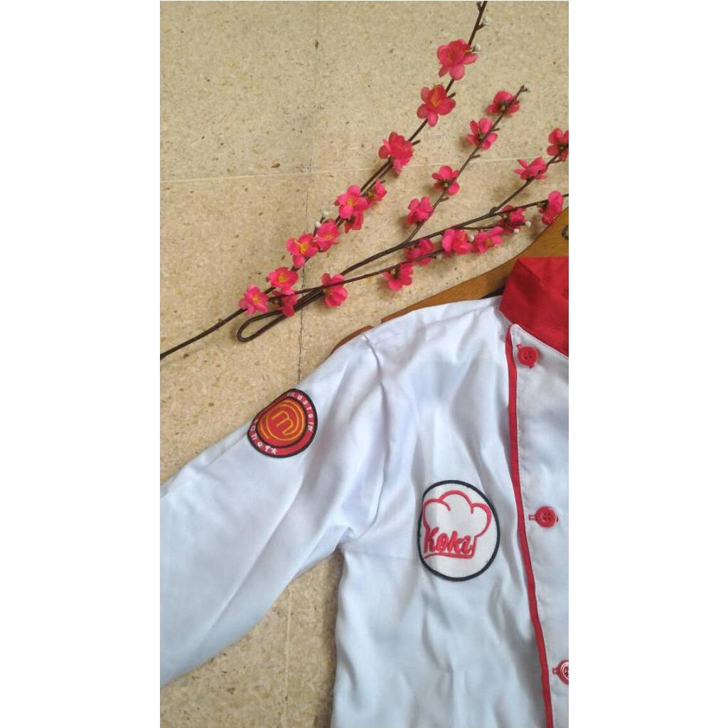 Baju Koki Masterchef Junior Anak 3-12 tahun
