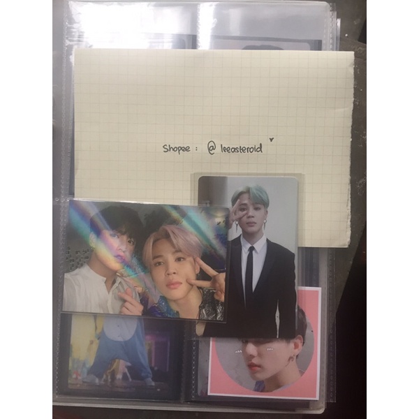 (ready) bundle only tihol jikook & memo18 jimin slight damage