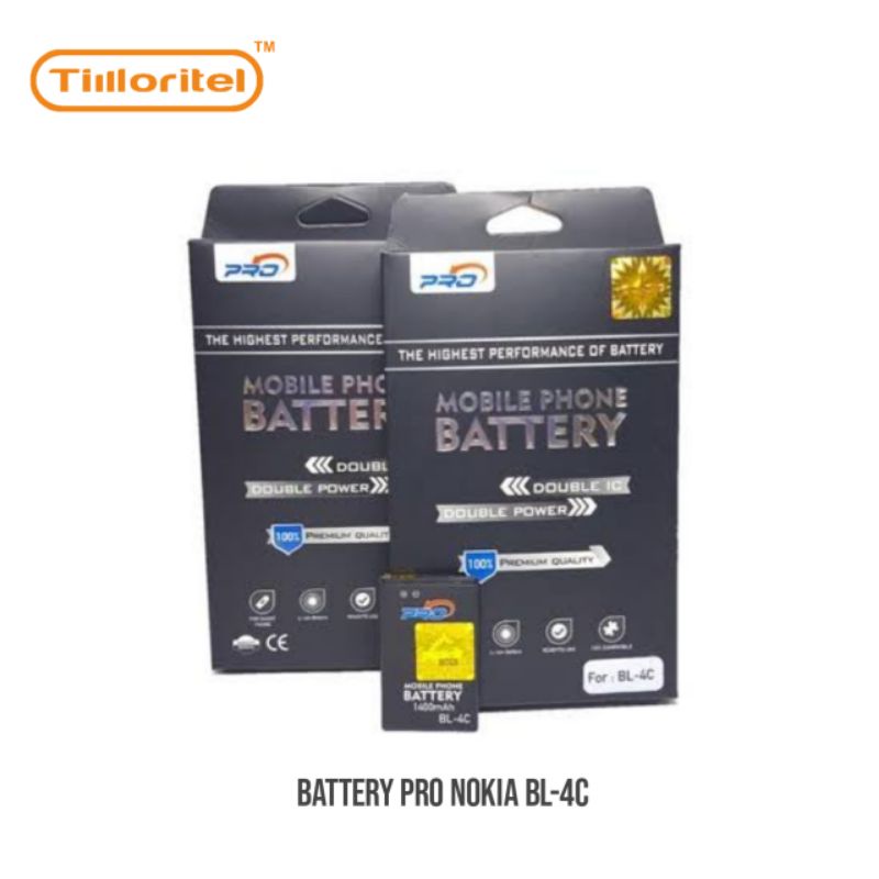 BATTERY PRO NOKIA BL-4C