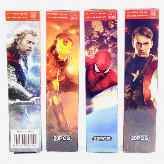 

Isi Refill Pulpen Gel Avengers fancy 0.38mm