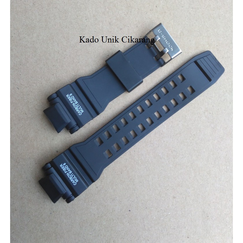 Tali atau Strap Rubber Hitam Khusus Casio G-Shock GPW-1000 GPW1000 GPW 1000